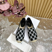 HIGHEST VERSION FISHERMAN SHOES WHITE BLACK