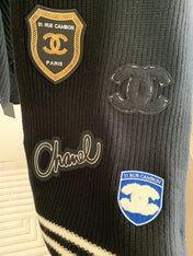SCARF 200 CM IN BLACK PURE CASHMERE WITH STICKER 392881