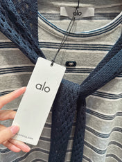 ALO T-SHIRT WITH SCARF STYLE 153
