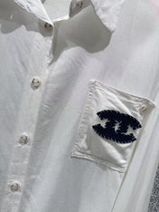 CHANEL 26S WHITE SHIRT 1395