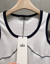 ALO 26S CONTRAST TRIM TANK TOP 287