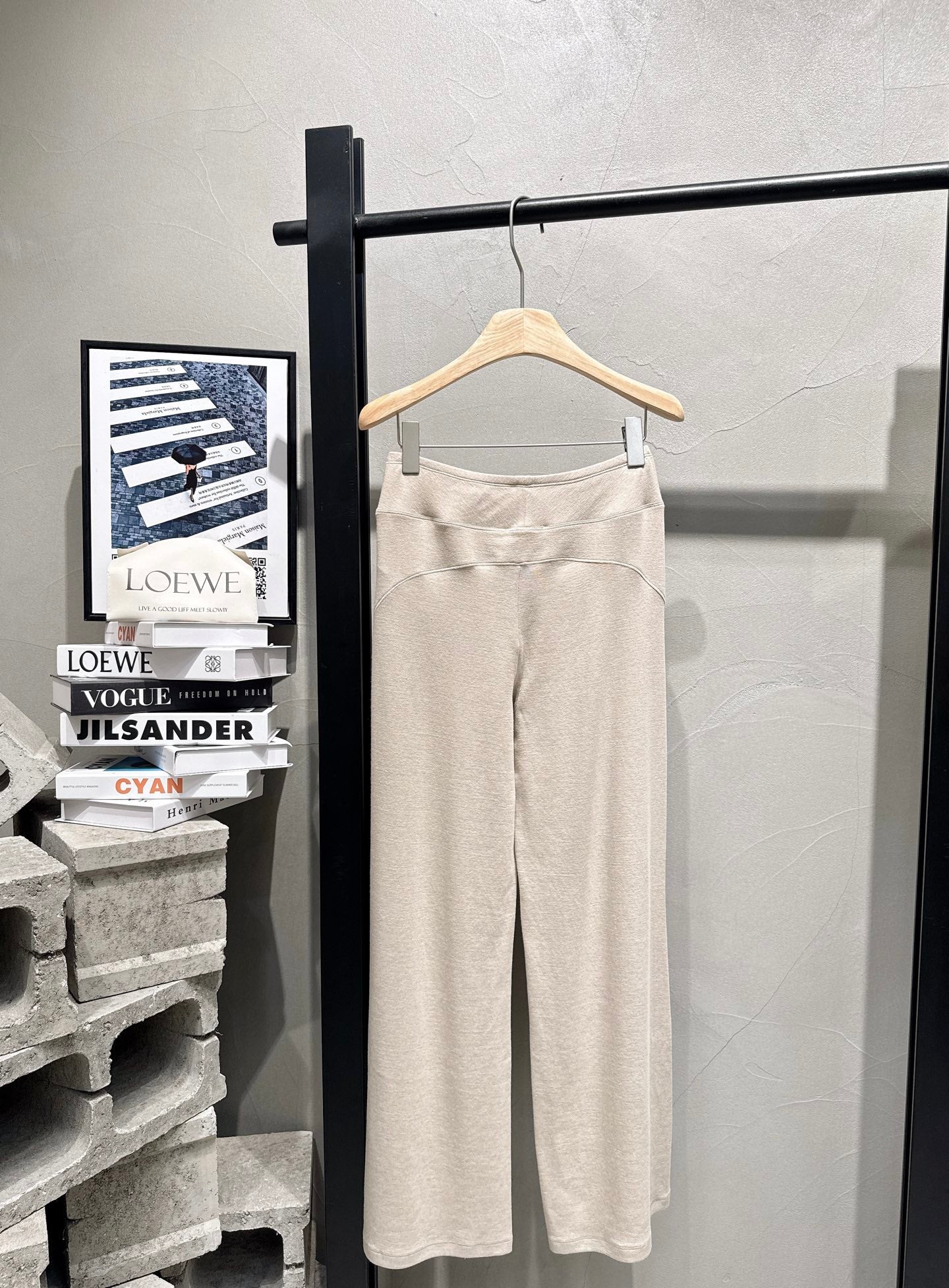 ALO 26S ZIP-UP JACKET & WIDE-LEG PANTS SET 281