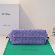 Large Cabat 45cm Purple Lambskin Ghw
