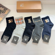 BURBERRY 26S ANKLE SOCKS 154270 (1 BOX)