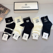 CHANEL 26S ANKLE SOCKS 412401 (1 BOX)