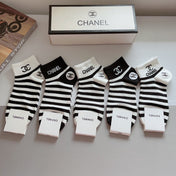 CHANEL 26S ANKLE SOCKS 412403 (1 BOX)