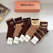 MIUMIU 26S ANKLE SOCKS 415764 (1 BOX)