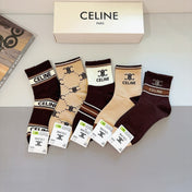CELINE 26S ANKLE SOCKS 403783 (1 BOX)