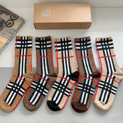 BURBERRY 26S CREW SOCKS 390524 (1 BOX)