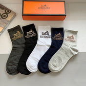 HERMES 26S ANKLE SOCKS 408704 (1 BOX)