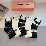 MIUMIU 26S ANKLE SOCKS 410354 (1 BOX)
