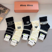 MIUMIU 26S ANKLE SOCKS 410354 (1 BOX)