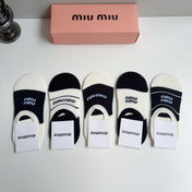 MIUMIU 26S NO-SHOW SOCKS 410371 (1 BOX)