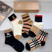 BURBERRY 26S ANKLE SOCKS 385546 (1 BOX)