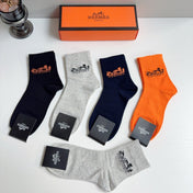 HERMES 26S ANKLE SOCKS 407146 (1 BOX)