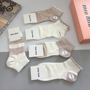 MIUMIU 26S ANKLE SOCKS 410338 (1 BOX)