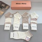 MIUMIU 26S ANKLE SOCKS 410338 (1 BOX)