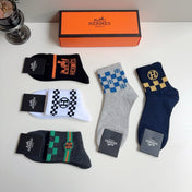 HERMES 26S ANKLE SOCKS 403599 (1 BOX)