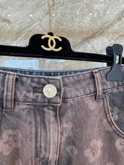 CHANEL 25S RETRO FLORAL JEANS 316