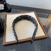 CHANEL 26S HEADBAND IN MULTICOLOR TWEED 503123