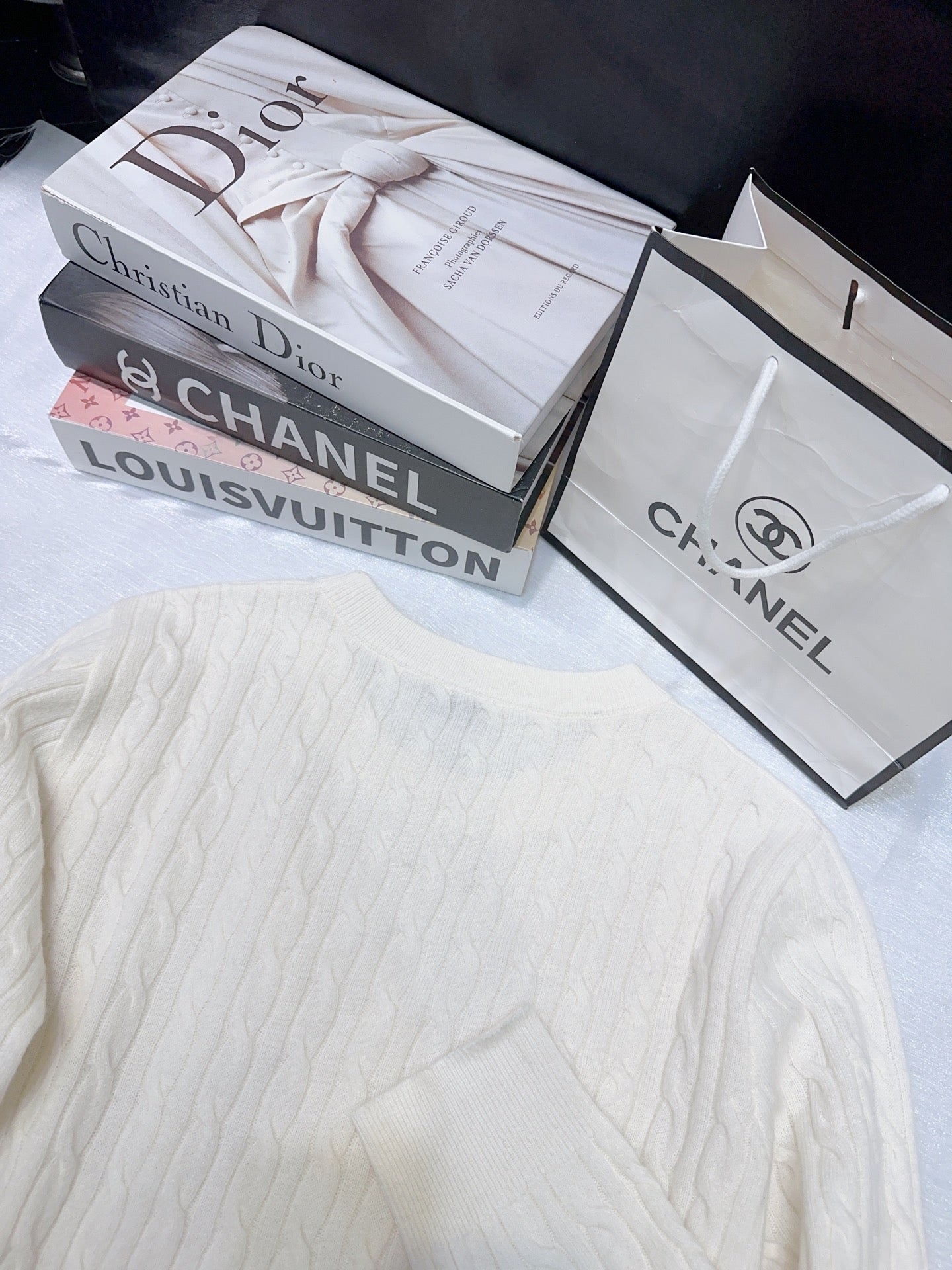 MONCLER 25S LONG-SLEEVE CREWNECK SWEATER 381
