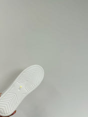 STAR SNEAKER WHITE CALFSKIN AND SUEDE CALFSKIN WITH SHEARLING LINING