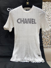 ROUND NECK KNIT TEE 25S IN COOL SILK 266093