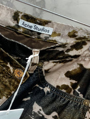 DIOR 25S MINI SKIRT CAMOUFLAGE STYLE 007