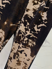DIOR 25S CORDUROY CAMOUFLAGE PANTS STYLE 006