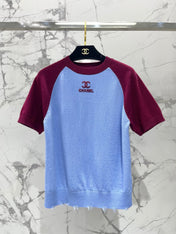 CHANEL 26S SHORT-SLEEVE KNIT TOP 958