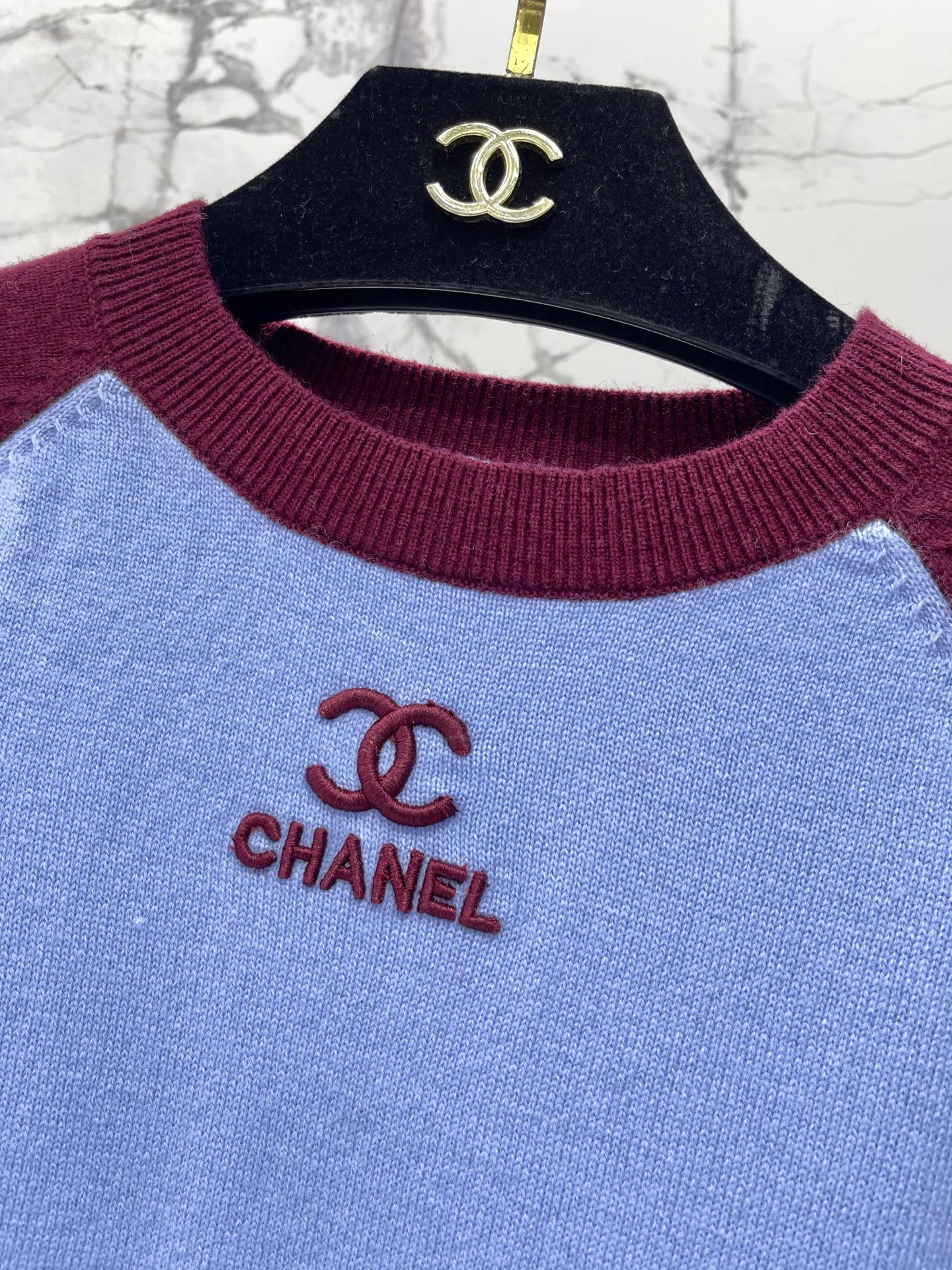 CHANEL 26S SHORT-SLEEVE KNIT TOP 958