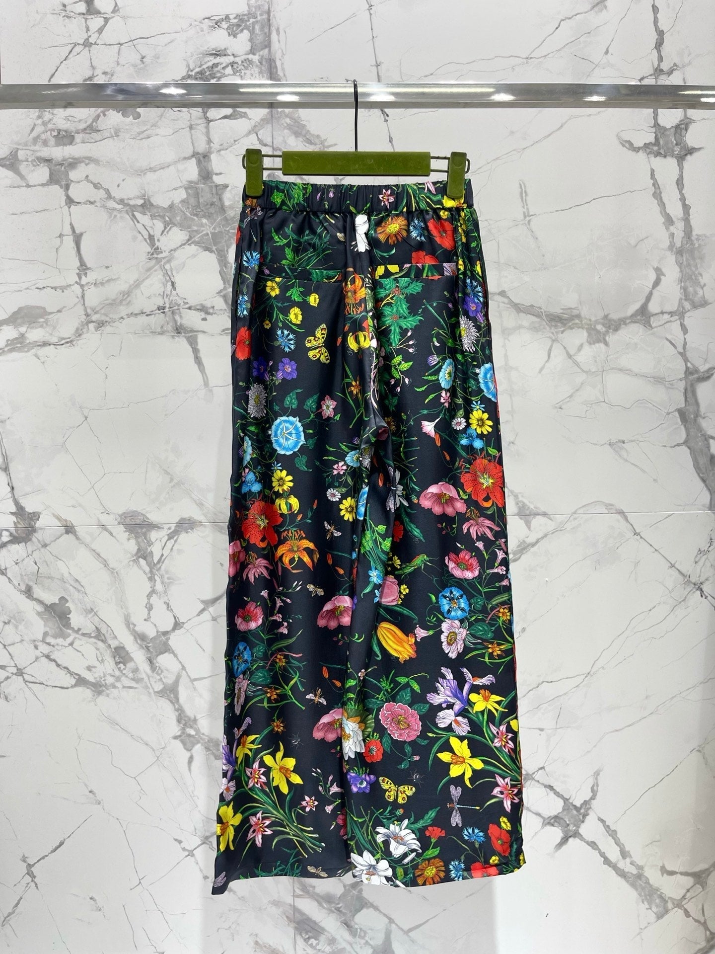 GUCCI 26S WIDE-LEG PRINTED PANTS 77
