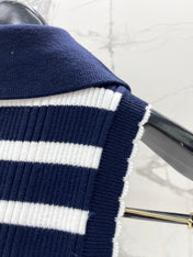 THOM 26S SLEEVELESS POLO KNIT TOP STYLE 255