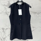 MAXMARA 26S SLEEVELESS V-NECK VEST 253