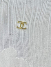 CHANEL 26S SLEEVELESS KNIT TOP 1318