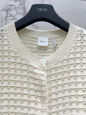 DIOR 26S KNIT CARDIGAN JACKET 1380