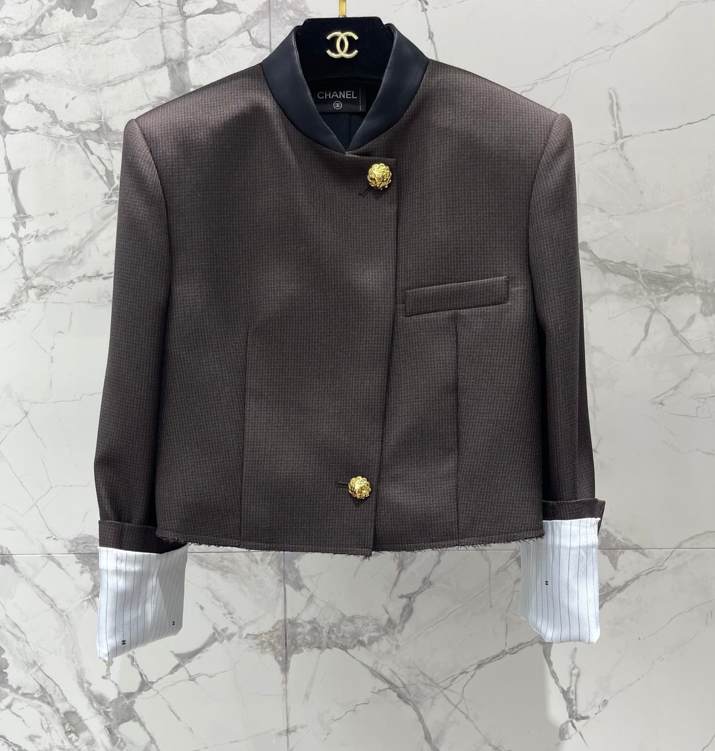 CHANEL 26S COLLAR JACKET 1696
