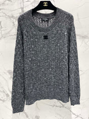 CHANEL 26S CREW NECK KNIT SWEATER 1604