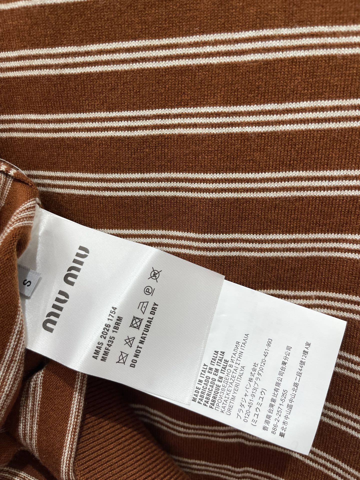 MIUMIU 26S SHORT-SLEEVE KNIT POLO SHIRT 1393