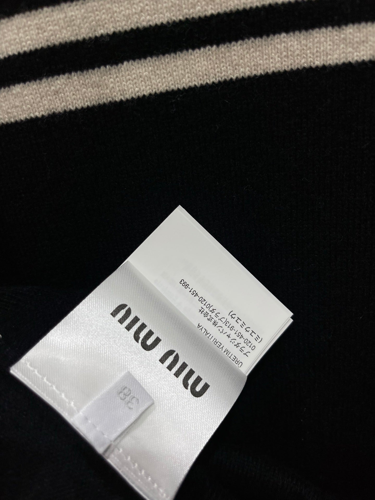 MIUMIU 26S KNIT SWEATER 1363