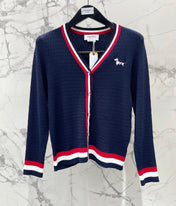 THOM 26S V-NECK KNIT CARDIGAN 398