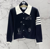 THOM 26S COLLAR CARDIGAN 387