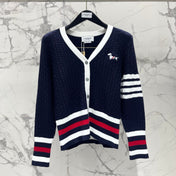 THOM 26S V-NECK KNIT CARDIGAN 385
