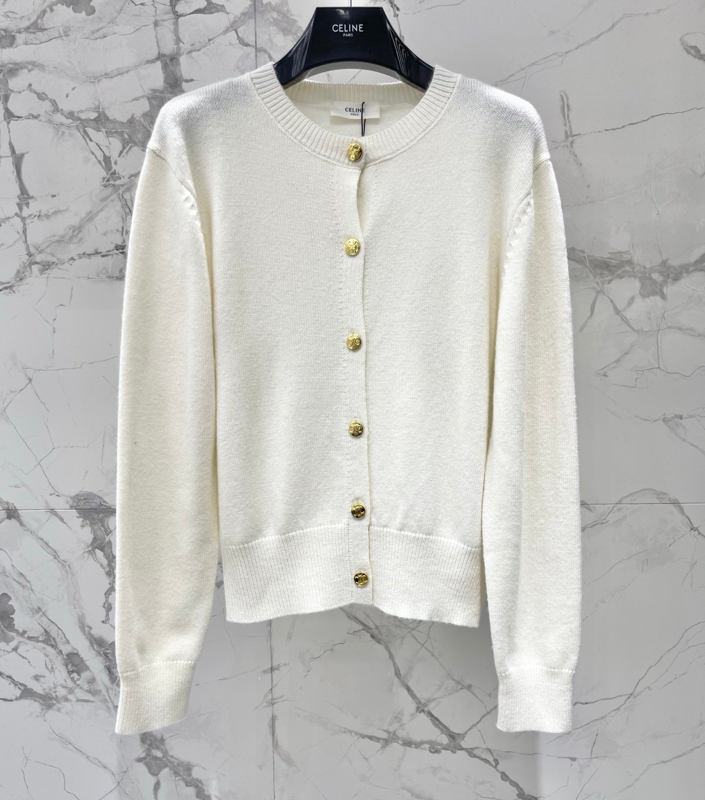 CELINE 26S KNIT CARDIGAN 643