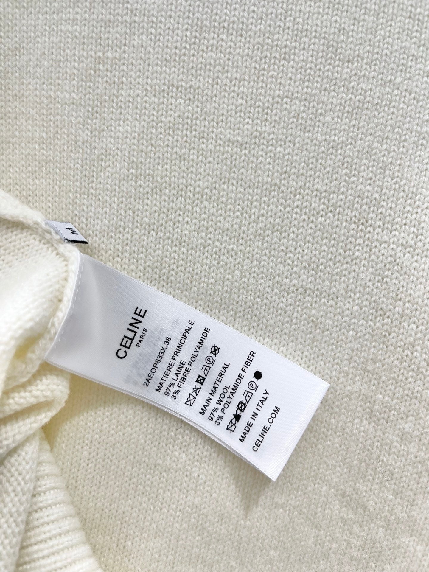 CELINE 26S KNIT CARDIGAN 643