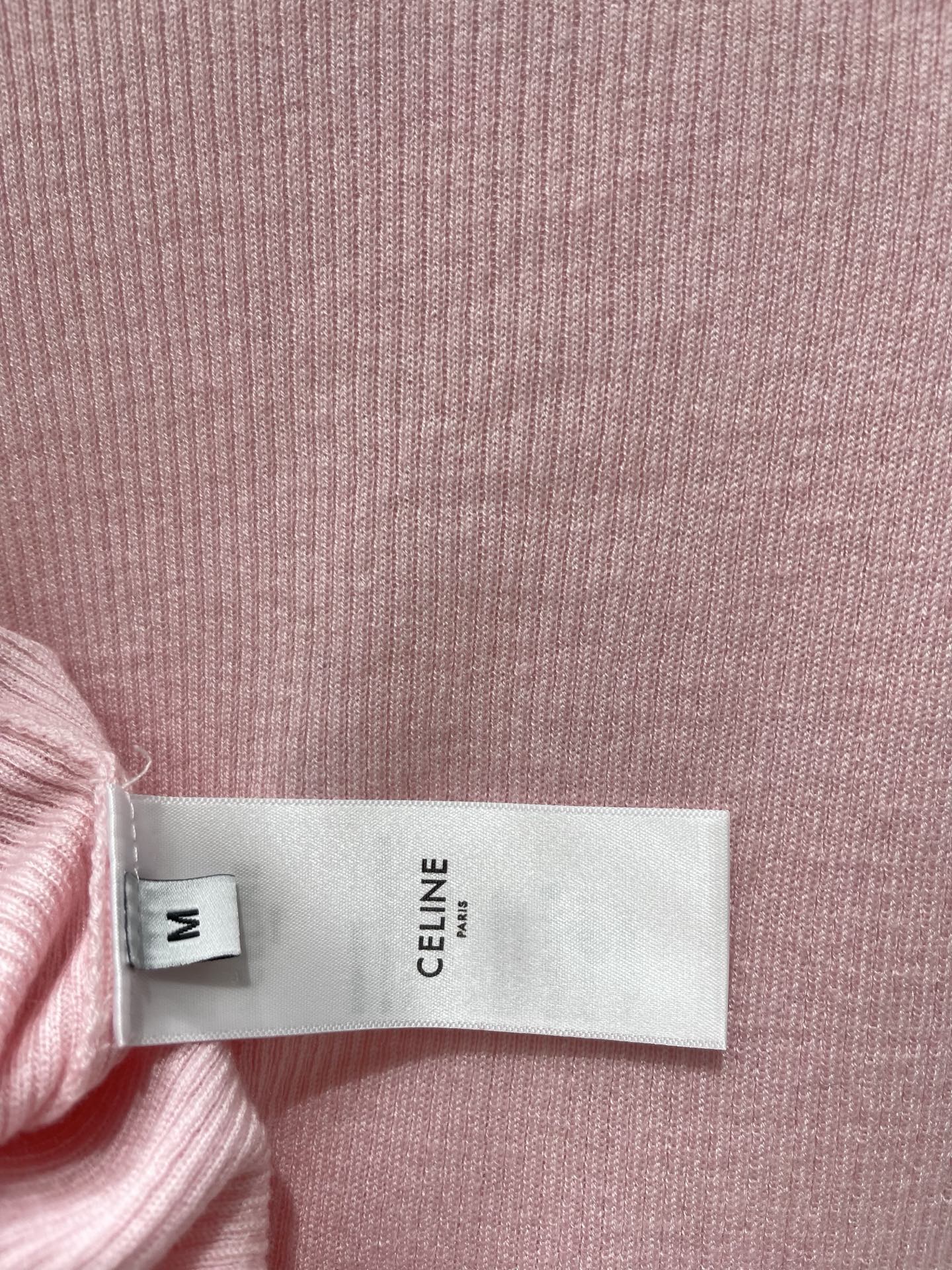 CELINE 26S KNIT POLO TOP 635
