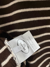 PRADA 26S KNIT ZIP-UP HOODIE 1275