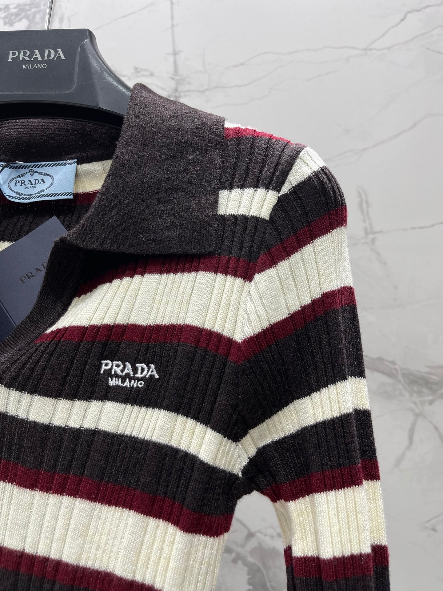 PRADA 26S POLO SWEATER 1239