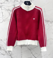 CELINE 26S ZIP-UP KNIT CARDIGAN 592