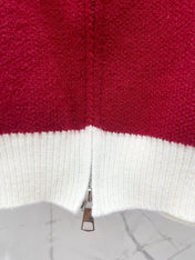CELINE 26S ZIP-UP KNIT CARDIGAN 592